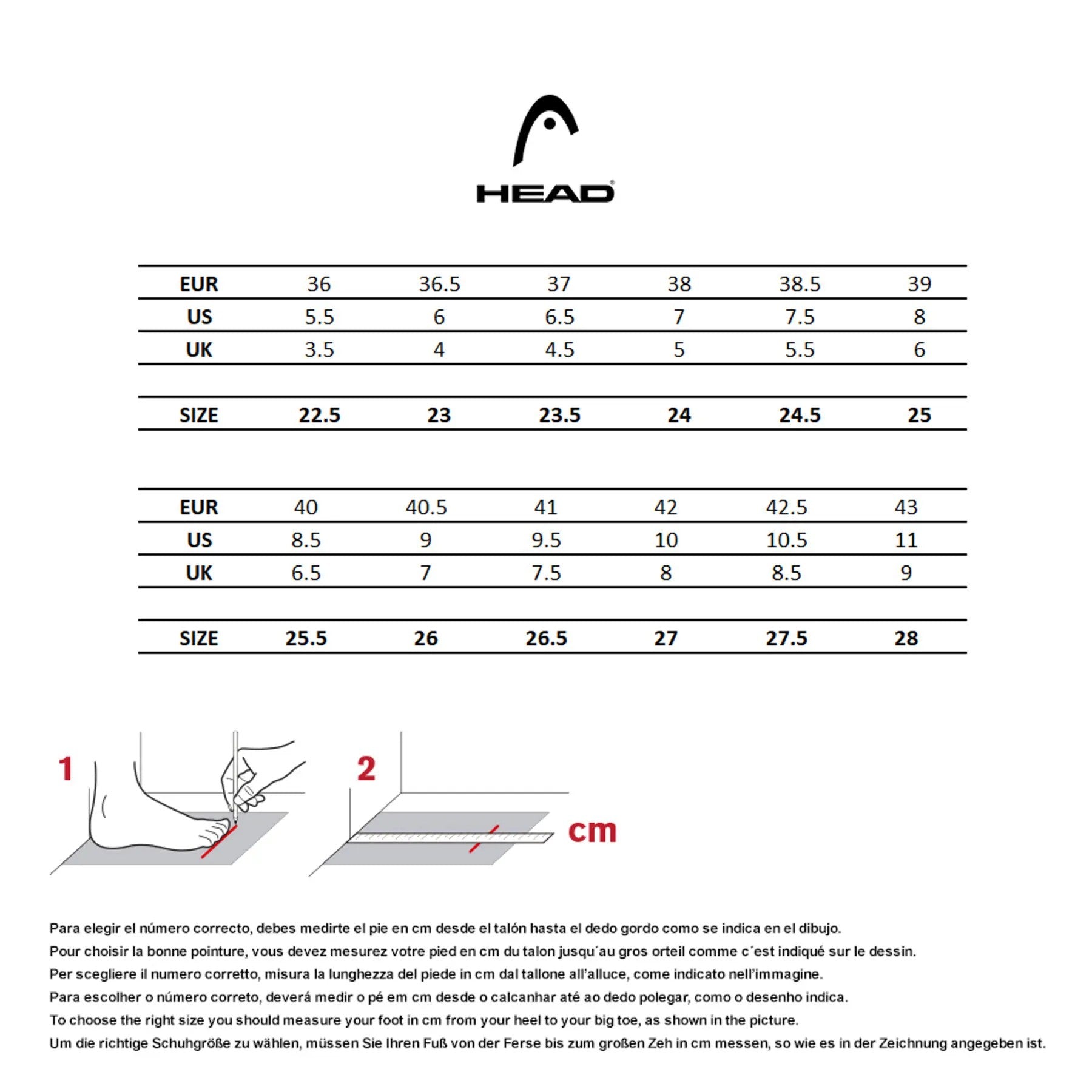 Bota Head Edge LYT 8R